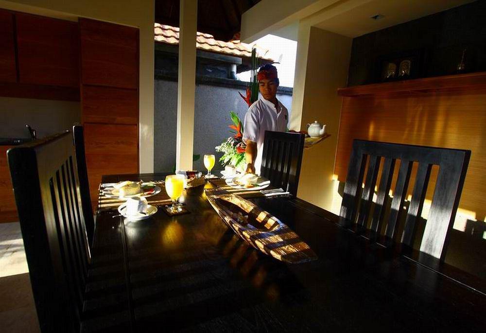 Bali Nyuh Gading Villas Kerobokan Restaurant foto